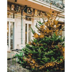 Картина по номерам "Предновогодняя красотка" BS52610, 40х50 см