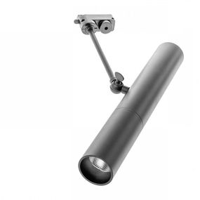 Светильник трековый поворотный LED KW-211/12W NW BK COB