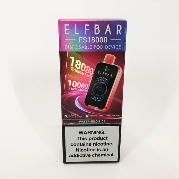 ELF BAR FS18000 смак Кавун (Watermelon Ice) (ws62344) | Зображення 4