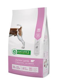 Корм Nature's Protection Junior Lamb All Breeds сухой для щенков всех пород с ягнятиной 2 кг