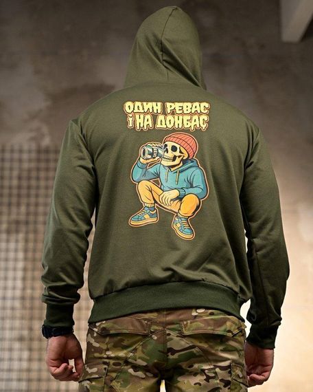 Мілітарі Худі revo oliva РП7413 | Зображення 3