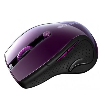 Мышка Canyon CNS-CMSW01P Wireless Purple/Black (CNS-CMSW01P) | Зображення 1