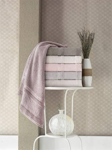 Полотенца Pupilla Lalezar 50х90см Махра набор 6шт