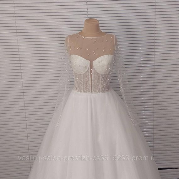 Весільна сукня перлинка | Зображення 3