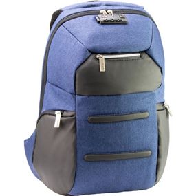 Рюкзак школьный Optima 18.5" USB Anti-Theft унисекс 0.7 кг 16-25 л (O96917-02) - Топ Продаж!