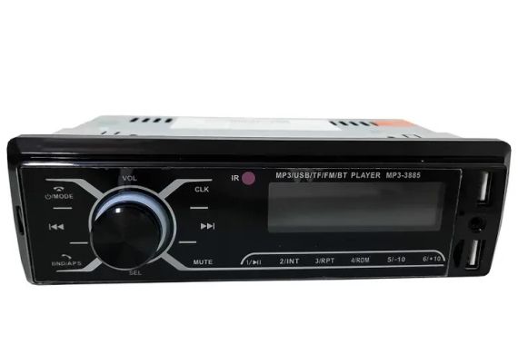 Автомагнітола MP3-3885 ISO 1DIN із сенсорним дисплеєм | Зображення 2