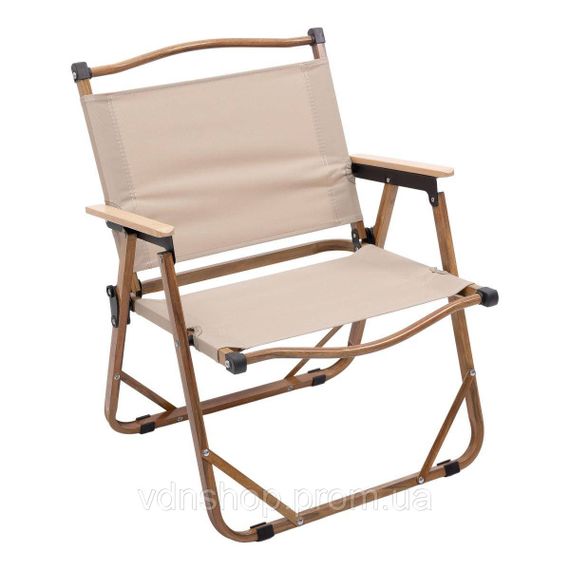 Крісло розкладне туристичне 50×51×64 см крісло складне для пікніка на природу Бежеве HP-SY-1 | Зображення 1
