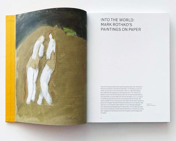 Живопис книги для художників мистецтвознавців Mark Rothko: Paintings on Paper Книга про творчість Марка Ротко | Зображення 4