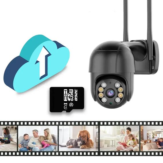 360 Камера Відеоспостереження monitor A8 • Вулична Wi-Fi камера 4MP A8 iCSee | Зображення 4