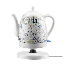 Электрический кухонный керамический чайник с мозаикой на 1,4л MS 7837 1000W