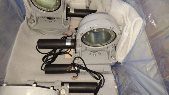 Опорно-поворотний привід SVH7 (SDE7) — двухчерв'ячний slew drive для сонячних трекерів. | Зображення 4