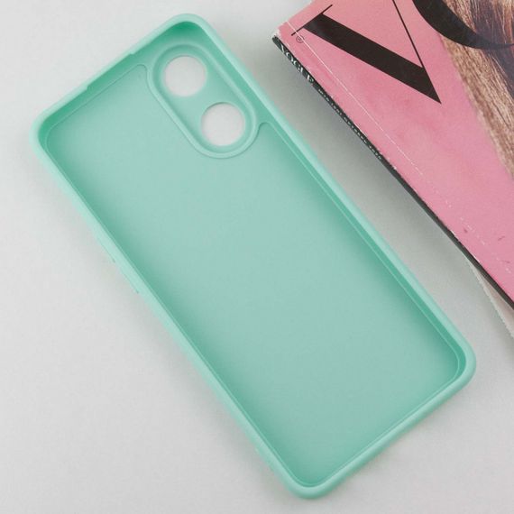 Силіконовий чохол Candy Full Camera для Oppo Reno 8 T 4G Зелений / Menthol | Зображення 2