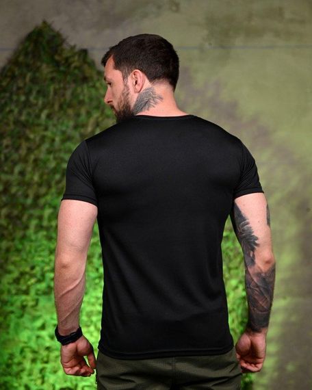 Тактическая потоотводящая футболка Girl black ПП7702 | Зображення 2