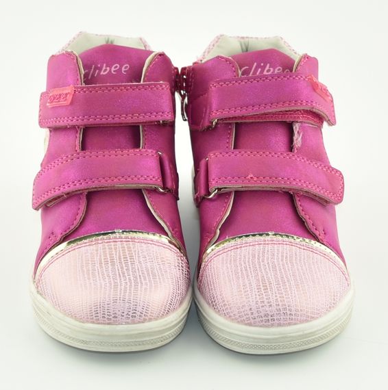Дитячі черевики P107peach Clibee 22, 15, Рожевий | Зображення 3