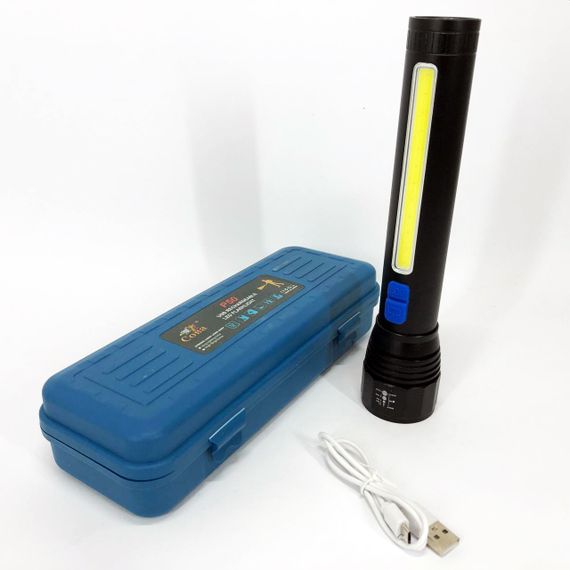 Ліхтар ручний металевий CB-C13-P50+COB, Ліхтарик на USB зарядкою для дому, Потужні ручні ліхтарі sofirn PI-69 | Зображення 4