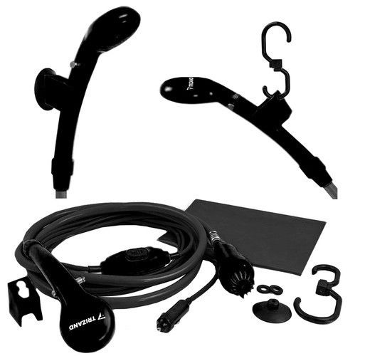 Портативный туристический душ/автомобильный душ с насосом 12В 60 Вт Trizand 8877 | Зображення 4