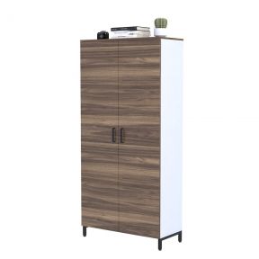 Шкаф офисный Loft Design LT-900-1900 белый орех