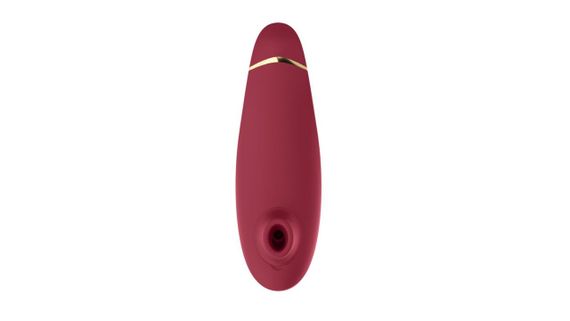Вакуумный клиторальный стимулятор Womanizer Premium 2 - Bordeaux, функции Autopilot и Smart Silence | Зображення 1