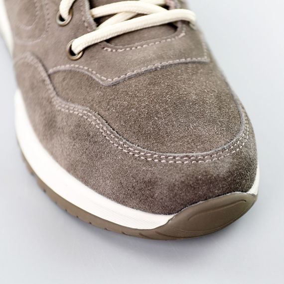 Кросівки чоловічі замшеві 591353 Сірі 40 41 42 43 44 45 | Зображення 2