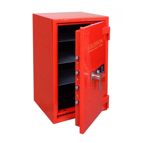 Сейф огне-взломостойкий GRIFFON CLE III.95.E COMBI GLOSS RED | Зображення 5