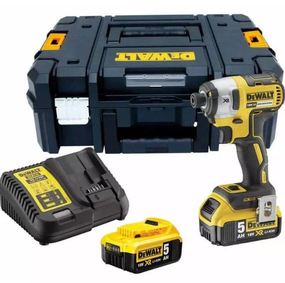 Шурупокрут акумуляторний ударний DeWalt з АКБ та ЗП DCF887P2 | Зображення 2