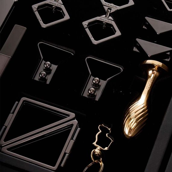 БДСМ-набор LOCKINK All-in-1 BDSM Play Kit - Black Color Sex Aura | Зображення 5
