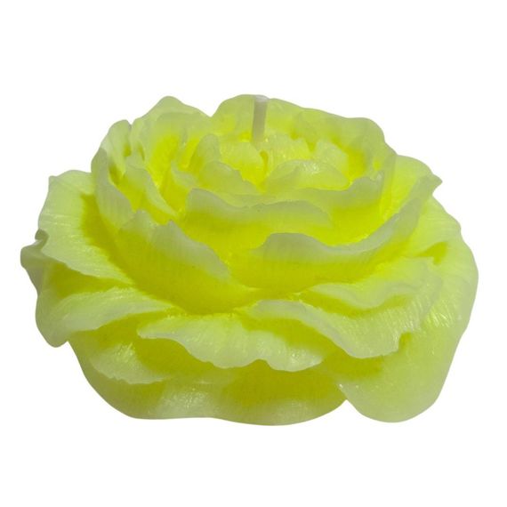 Свічка півонія люмінесцентна GlowKink низькотемпературна, салатова, L Sex Aura | Зображення 5