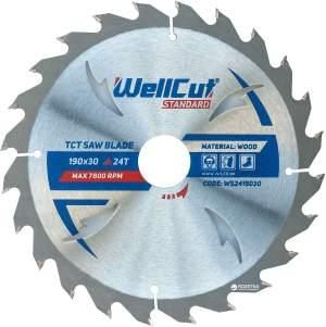 Диск пильный d190мм*30мм 24T WellCut NovoAbrasive