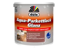 Лак паркетний Aqua-Parkettlack Glanz Dufa 0,75л