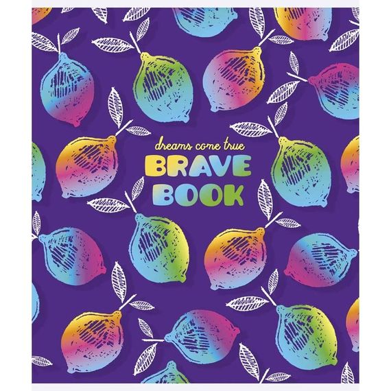 Зошит учнівський "Brave book" 024-3022L-2 у лінію, 24 аркушів