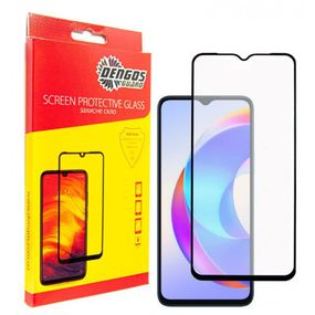 Стекло защитное Dengos HONOR X6a (black) (TGFG-333)