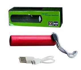 Карманный ручной аккумуляторный фонарь BL-148 мини фонарик 1LED USB