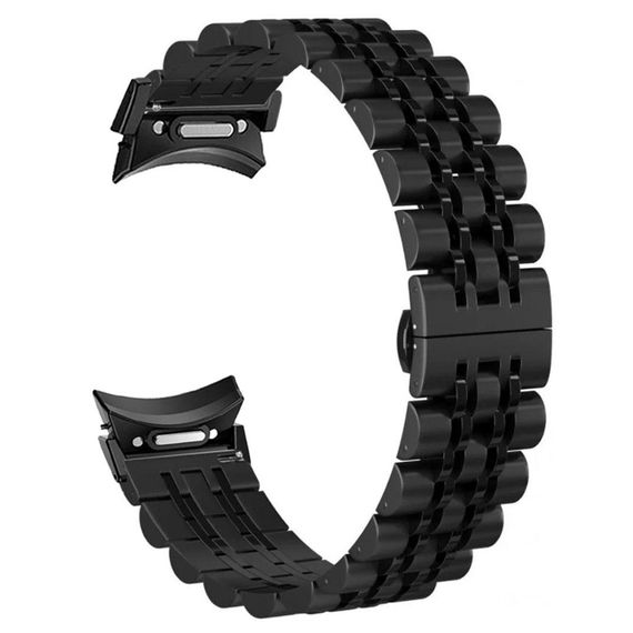 Металевий ремінець Primolux Steel Link для годинника Samsung Galaxy Watch 4 40mm SM-R860 / SM-R865 - Black | Зображення 1