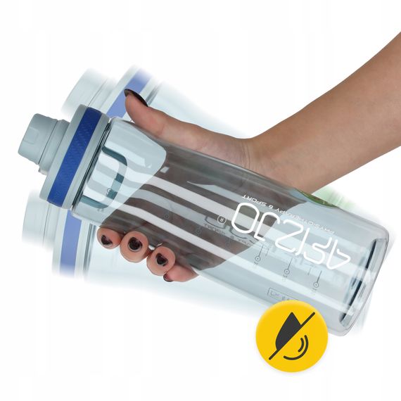 Пляшка для води спортивна 4FIZJO 850 мл Blue (P-5905973403795) | Зображення 9