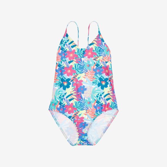 Купальник суцільний 500 Caly для дівчат зелений - 8-9 р 131-140 см | Зображення 5