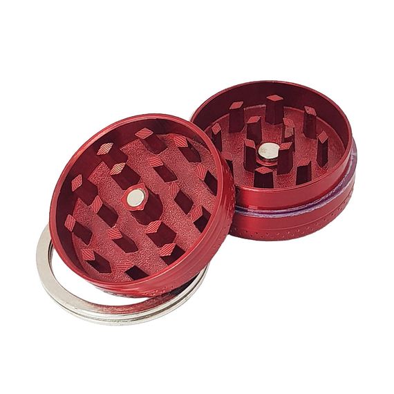Компактный Гриндер Брелок "Grinder Keychain Red" | Зображення 2