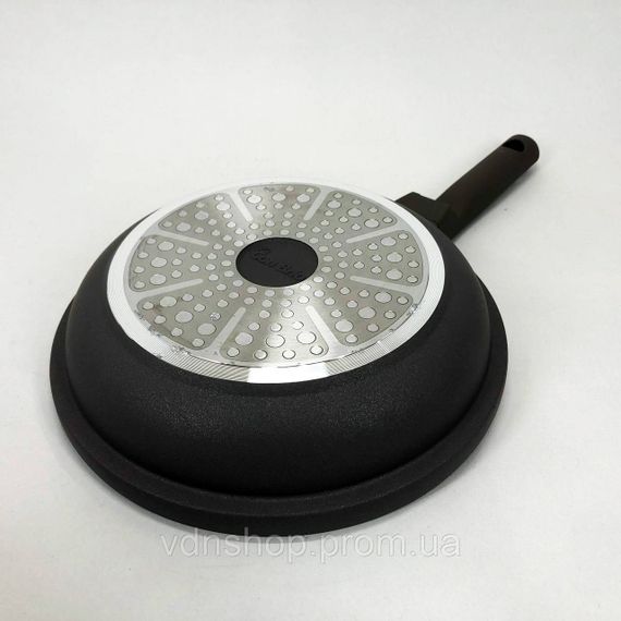 Сковорода с антипригарным покрытием для газовой плиты Con, Литая алюминиевая сковорода TK-74 | Зображення 3