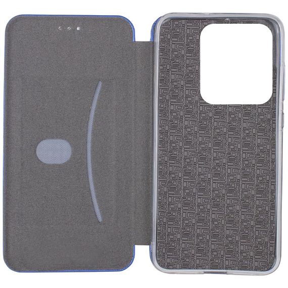 Шкіряний чохол-книжка Classy для Infinix Hot 40 / 40 Pro / Tecno Spark 20 Pro Синій | Зображення 2