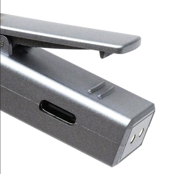 Петличний бездротовий мікрофон Jmary MW-15 Dual-mic Type-C Black | Зображення 4