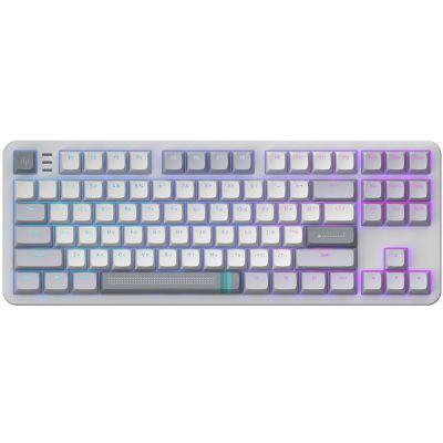 Клавиатура Dark Project ALU87 Daylight ABS RGB Mech G3MS Zircon White/Grey (DPKB_DAYLIGHT_87_ANSI_UA) | Зображення 5