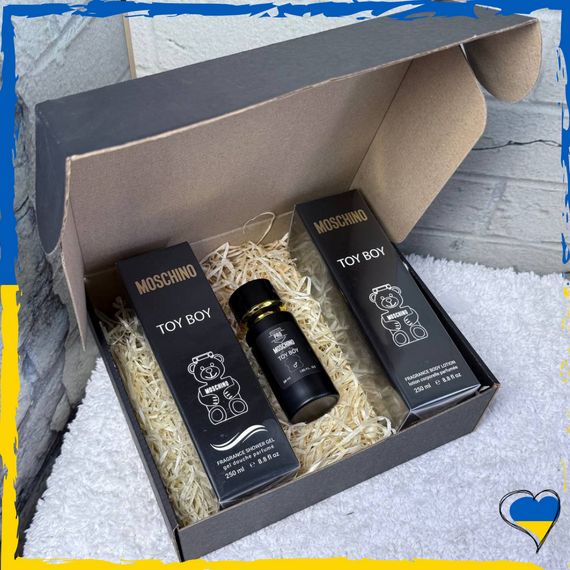 Подарочный набор мужской Moschino Toy Boy 3в1