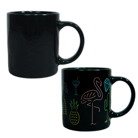 Чашка Вогні відпустки VT-C-254330 в коробці (змінює колір) Vittora 330мл