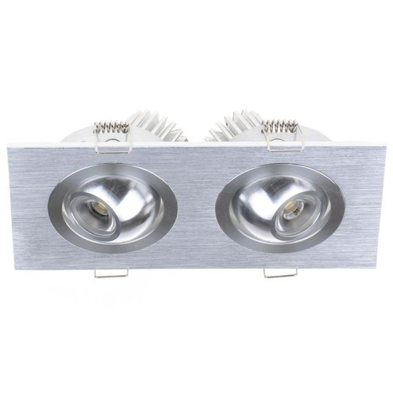 Светильник точечный LED-101/2x1W AL | Зображення 3