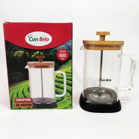 Заварник Con Brio 600мл CB-6660W | Зображення 3