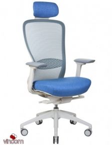 КРЕСЛО KRESLALUX IN-POINT (LIGHT Gray  M66009) ЭРГОНОМИЧНОЕ