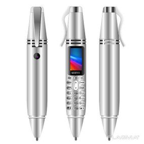 Ручка мобильный телефон портативный с камерой 0.08 MP и Bluetooth AK 007 (Серый)