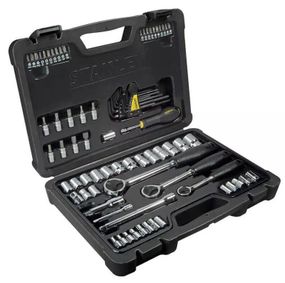 Набір інструментів Stanley 1/4", 3/8", 1/2" 80 шт (STHT0-73930)