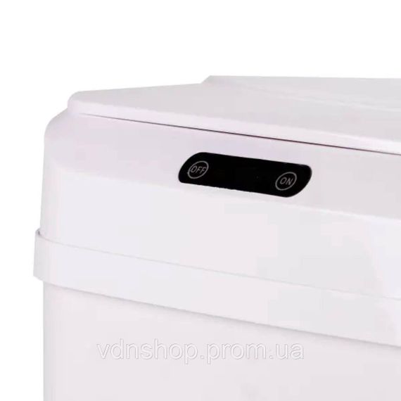 Мусорное ведро складное с сенсорной крышкой от 8 л до 17.5 л Розовый HPLN2 | Зображення 2