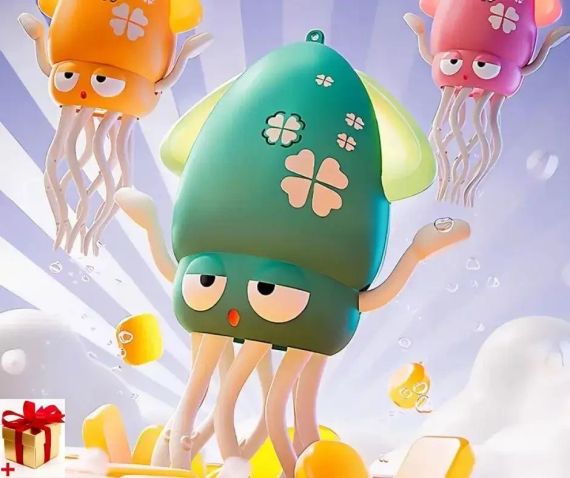 Музыкальный осьминог интерактивная игрушка Tummy Time Octopus Танцующий Осьминог | Зображення 2