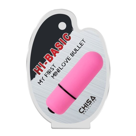 Віброкулька Chisa HI-BASIC Mini Love Bullet з ABS-пластику, рожева sexstyle | Зображення 2